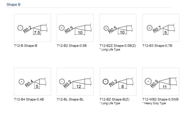 Soldering Tips T12-D,Soldering tip, T12-D,ปลายหัวแร้ง,Hakko,Tool and Tooling/Other Tools