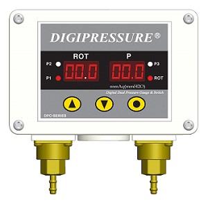 Digital Pressure : LPC-DIFF เกจวัดความแตกต่างของแรงดันแบบมีสวิทช์แจ้งเตือน Low & Hight ,Digital differential pressure switch , digital pressure, LPC-DIFF Gauge,GREEN SYSTEM,Instruments and Controls/Gauges