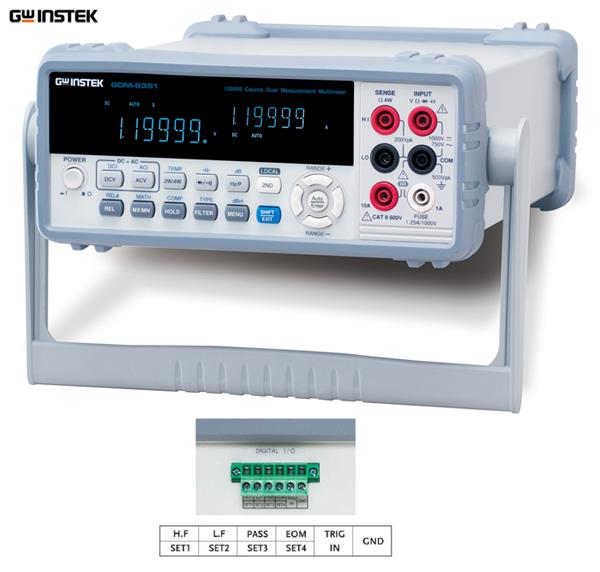 GDM-8351 Dual Measurement Multimeter ดิจิตอลมัลติมิเตอร์ วัดและแสดงผลคู่,ดิจิตอลมัลติมิเตอร์,digital multimeter,GDM-8351,GW Instek,Instruments and Controls/Meters