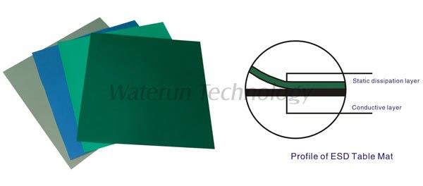  ESD Table Mat, ESD Table Mat, Waterun,Machinery and Process Equipment/Cleanrooms