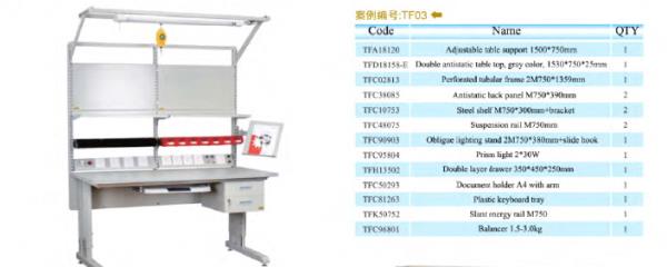 Antistatic Adjustable Standard Workstations,workstations,stations,ESD table, ESD workstations ,,Plant and Facility Equipment/Facilities Equipment/Workstations
