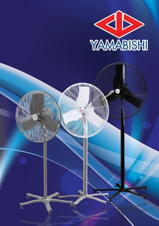 Floor Standing Fan,พัดลมอุตสาหกรรม,YAMABISHI,Machinery and Process Equipment/Industrial Fan