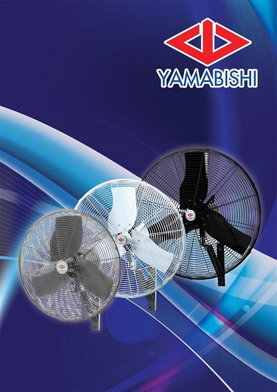 Wall Mount,พัดลมอุตสาหกรรม,YAMABISHI,Machinery and Process Equipment/Industrial Fan