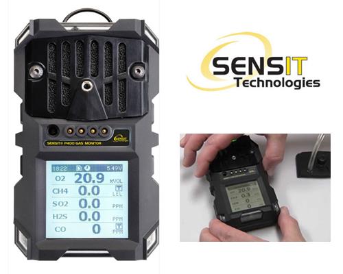 Gas Detector : Multi Gas Personal Monitor / เครื่องตรวจวัดก๊าซอันตรายแบบพกพา,Gas Personal Monitor,SENSIT P400,gas detector,Multi Gas Personal Monitor,เครื่องตรวจวัดก๊าซอันตรายแบบพกพา,SENSIT Technologies,Instruments and Controls/Detectors