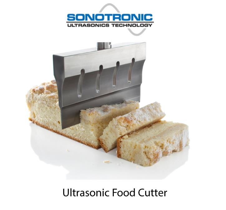 Ultrasonic Food Cutting : เครื่องตัดอัลตร้าโซนิค,เครื่องตัดอัลตร้าโซนิค , Food Cutter , Ultrasonic Food Cutter ,SONOTRONIC,Machinery and Process Equipment/Machinery/Food Processing Machinery
