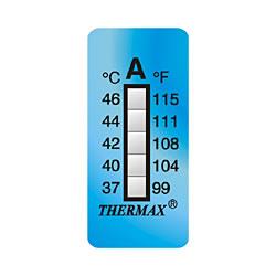 Thermax Irreversible Temperature Sensitive Products,thermometer แถบวัดอุณหภูมิ temperature strips,Thermax,Instruments and Controls/Indicators