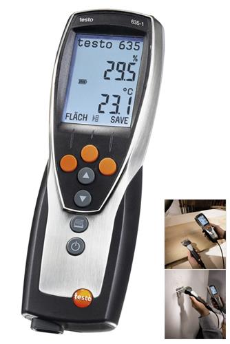 testo 635 เครื่องวัดค่าอุณหภูมิและความชื้นสัมพัทธ์,เครื่องวัดค่าอุณหภูมิและความชื้นสัมพัทธ์,testo 635,testo จากประเทศเยอรมนี,Instruments and Controls/Thermometers
