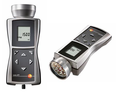testo 477 เครื่องวัดความเร็วรอบ (LED stroboscope),Tachometer,เครื่องวัดความเร็วรอบ,testo ประเทศเยอรมนี,Instruments and Controls/RPM Meter / Tachometer