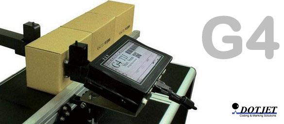 เครื่องพิมพ์วันที่ Thermal Inkjet,เครื่องพิมพ์วันที่,ข้างกล่อง,ลูกฟูก,inkjet,Dotjet,Materials Handling/Marking Devices