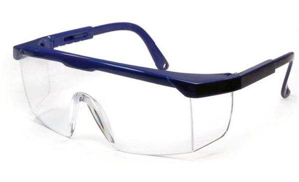 แว่นตาเซฟตี้ A10 เลนส์ใส กันรอยกันฝ้า พร้อมสายคล้องแว่น (Safety Glasses),แว่นตานิรภัย,แว่นตาเซฟตี้,แว่นตา,safety,เซฟตี้,A10,,Plant and Facility Equipment/Safety Equipment/Eye Protection Equipment