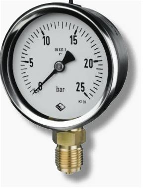 Standard Pressure Gauges 80 (3"),pvn, ab, germany, pressure, gauges, standard,Armaturenbau GmbH,Machinery and Process Equipment/Vessels/Pressure Vessel