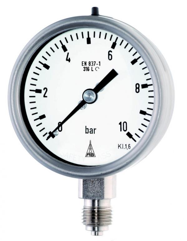Standard Pressure Gauges 63 (2 1/2"),pvn, ab, germany, pressure, gauges, standard,Armaturenbau GmbH,Instruments and Controls/Gauges