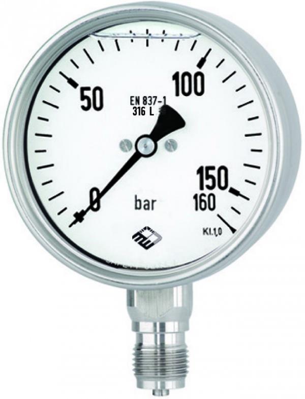 Standard Pressure Gauges 100, 125, 160 (4", 5", 6"),pvn, ab, germany, pressure, gauges, standard,Armaturenbau GmbH,Instruments and Controls/Gauges