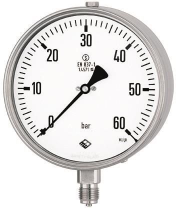 Standard Pressure Gauges 100, 160 (4", 6"),pvn, ab, germany, pressure, gauges, standard,Armaturenbau GmbH,Machinery and Process Equipment/Vessels/Pressure Vessel