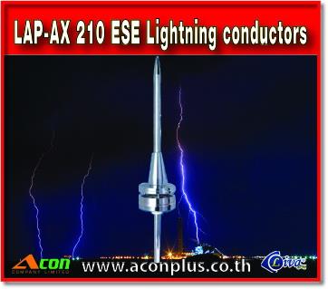 หัวล่อฟ้า LAP-AX 210 Active lightning rod,LAP-AX 210, หัวล่อฟ้า, ล่อฟ้า, liva, ese,Liva,Electrical and Power Generation/Safety Equipment