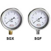 Stainless Steel Low Pressure Gage Series SGX & SGF, Pressure Gage,  Low Pressure Gage,Dwyer,Instruments and Controls/Gauges