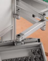 Pivot Arm 8 695 Double,pivot arm, workbench, work table, workstation,item Germany,Materials Handling/Swivels