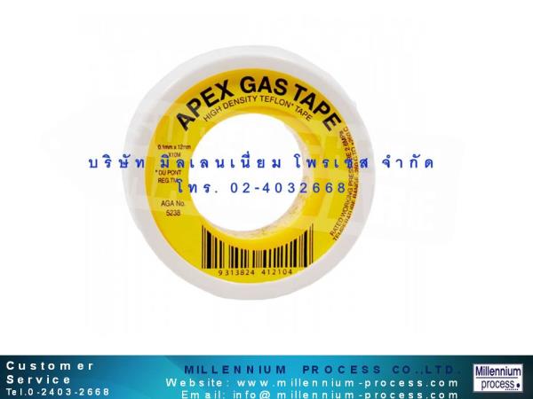 Gas Seal Tape,Gas Seal Tape,Apex,Unasco,Kinger,เทปพันเกลียว,Apex,Sealants and Adhesives/Tapes