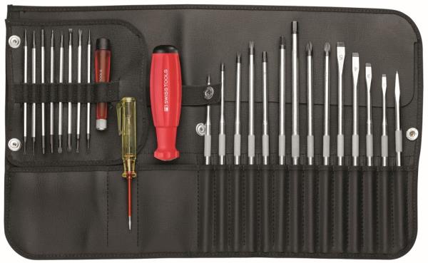 PB Swiss Tools ไขควงชุด PB 8515 (31 ตัว/ชุด),ไขควง PB, ไขควงชุด PB, ไขควงซองหนัง,PB Swiss Tools,Tool and Tooling/Hand Tools/Screwdrivers