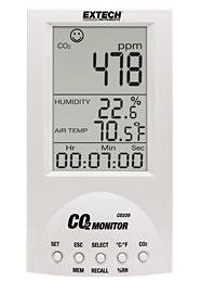 เครื่องวัดระดับคาร์บอนไดออกไซด์ CO220,คาร์บอนไดออกไซด์,EXTECH,Instruments and Controls/Measuring Equipment