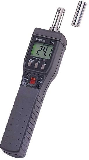 เครื่องวัดอุณหภูมิและความชื้น รุ่น DTM550,เครื่องวัดอุณหภูมิและความชื้น,TECPEL,Instruments and Controls/Measuring Equipment