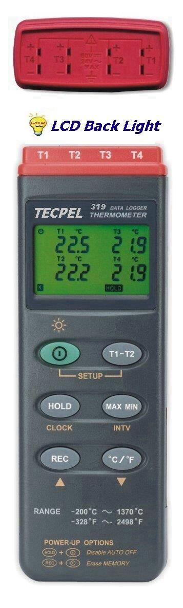 เครื่องวัดอุณหภูมิ รุ่น DTM319,เครื่องวัดอุณหภูมิ,TECPEL,Instruments and Controls/Thermometers
