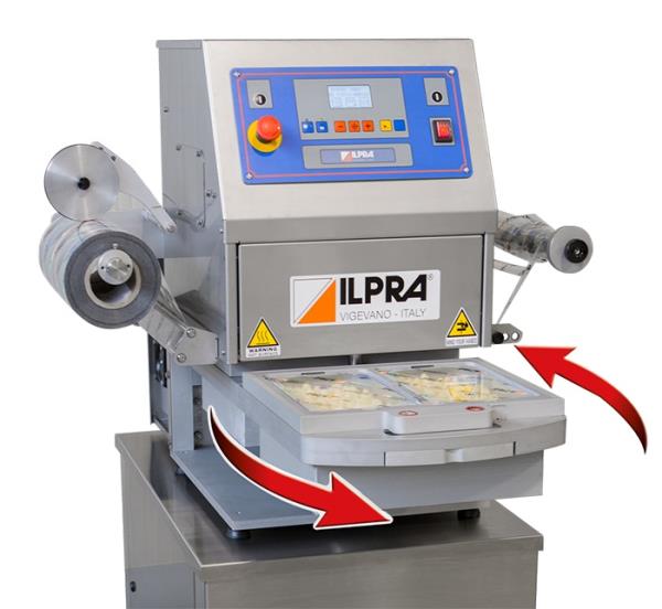 TRAY SEALER,TRAY SEALER,ILPRA,Machinery and Process Equipment/Packing and Wrapping Machines