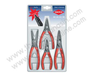 คีมหุบ-ถ่าง 4 ตัว/ชุด,คีมหุบ-ถ่างชุด, คีมหุบ, คีมถ่าง, คีมชุด,Knipex (Made in Germany),Tool and Tooling/Hand Tools/Pliers