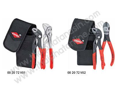 Minis in belt pouch 2 parts,piler, คีมชุด,Knipex (Made in Germany),Tool and Tooling/Hand Tools/Pliers