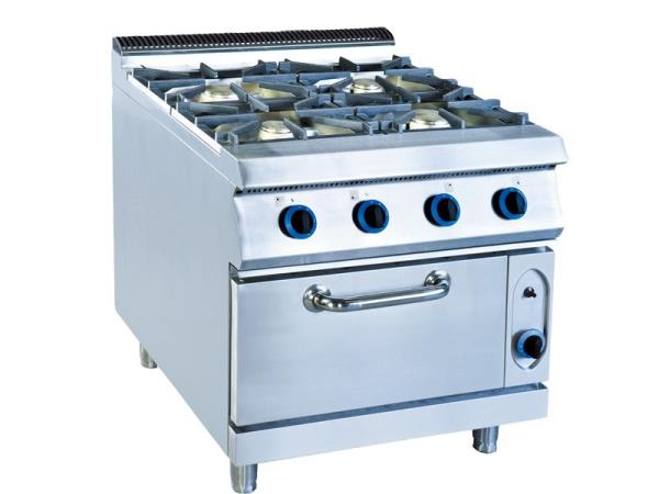 4-Burner gas range with oven ,4-Burner with oven,,Machinery and Process Equipment/Burners