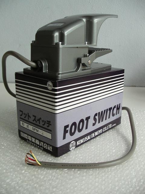 KOKUSAI Foot Switch SFM-2,KOKUSAI, Foot Switch, SFM-2,KOKUSAI,Instruments and Controls/Switches