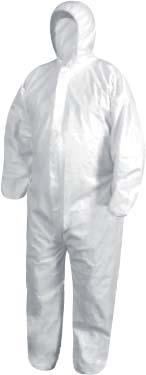 ชุดกันสารเคมี GD4 PE,ชุดกันสารเคมี,ชุดป้องกันสารเคมี,Chemical Suit,,Plant and Facility Equipment/Safety Equipment/Protective Clothing