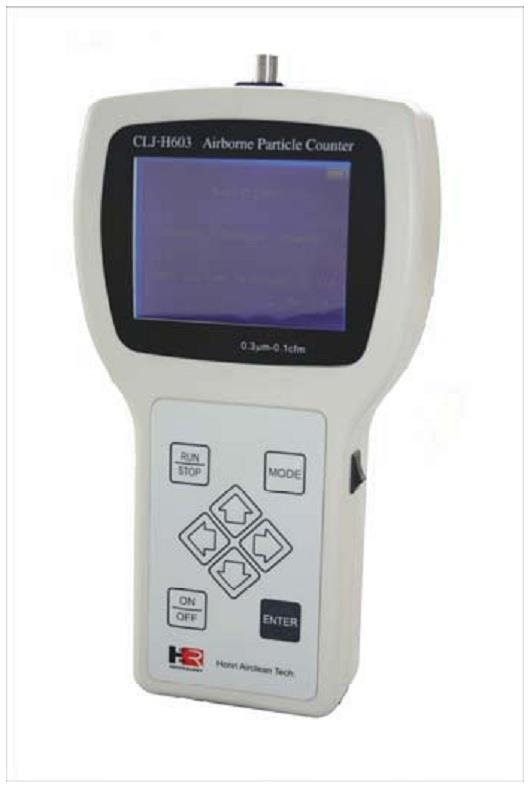 CLJ-H603 Handheld Particle Counter เครื่องนับปริมาณอนุภาคแบบพกพา,clj-h603, เครื่องนับปริมาณอนุภาคอากาศ, Handheld Particle Counter, Particle Counter , เครื่องนับปริมาณอนุภาค,AIRBORNE,Energy and Environment/Environment Instrument/Particle Counter