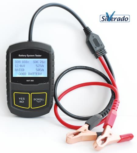 Silverado BST-360 Battery System Tester เครื่องทดสอบแบตเตอรี่ ขนาดกะทัดรัด,Battery System Tester,เครื่องทดสอบแบตเตอรี่,Battery Tester,Silverado,Instruments and Controls/Test Equipment