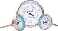 อุปกรณ์วัดอุณหภูมิBimetal Thermometers PRESSURE GAUGE เพชรเกจ SUMO