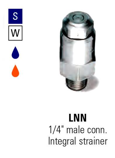 หัวฉีดสเปรย์ Fine Spray รุ่น LNN 1/4" male conn,spray nozzle, nozzle, spray, หัวฉีด, หัวฉีดน้ำ, หัวสเปรย์, fine Spray, hydraulic nozzle,Spraying System,Machinery and Process Equipment/Machinery/Spraying