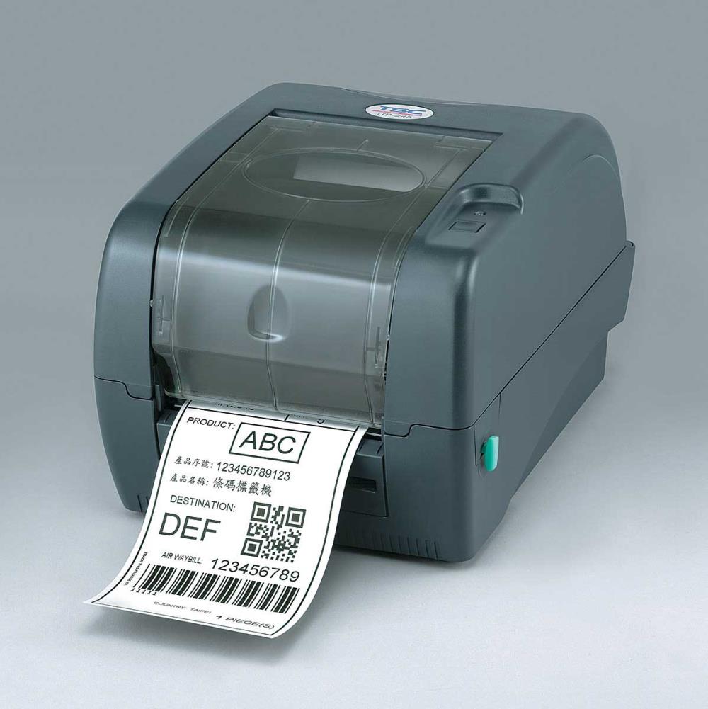 TTP-345 Plus เครื่องพิมพ์บาร์โค้ด (Printer Barcode),TTP-345 Plus เครื่องพิมพ์บาร์โค้ด  Print Resolution : 300 DPI Printing Method : Thermal Transfer & Direct Thermal Print Speed : 5 IPS Print Width : 4.17 inches Memory : 4 MB Flash , 8 MB SDRAM  Applications Business/ office Product marking Compliance labeling Asset tracking Document management Shelf-labeling Shipping/ receiving Specimen labeling Inventory control Patient tracking,TSC,Plant and Facility Equipment/Office Equipment and Supplies/Printer