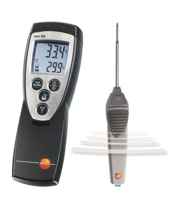 เครื่องวัดอุณหภูมิงานอุตสาหกรรมแบบพกพา รุ่น testo 925,thermometer, เครื่องวัดอุณหภูมิ, วัดอุณหภูมิงานอุตสาหกรรม, testo 925, testo thailand, temperature, measurement,testo,Instruments and Controls/Thermometers