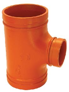 reducing tee grooved,grooved fitting,Mech,Hardware and Consumable/Pipe Fittings