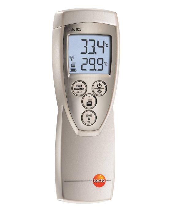 เครื่องวัดอุณหภูมิสำหรับอุตสาหกรรมอาหาร รุ่น testo 926,เครื่องวัดอุณหภูมิสำหรับอุตสาหกรรมอาหาร, testo 926, testo, วัดอุณหภูมิ, Temperature meter, เครื่องวัดอุณหภูมิอาหาร,testo,Instruments and Controls/Thermometers