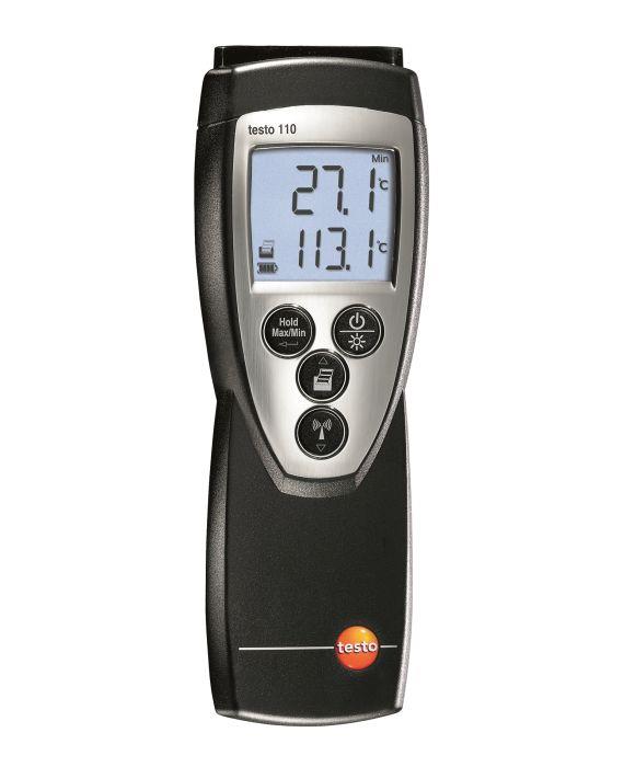เครื่องวัดอุณหภูมิชนิดความถูกต้องสูง รุ่น testo 110,เครื่องวัดอุณหภูมิ, thermometer,testo thailand, temperature, measurement, testo 110, เครื่องวัดอุณหภูมิชนิดความถูกต้องสูง,testo,Instruments and Controls/Thermometers