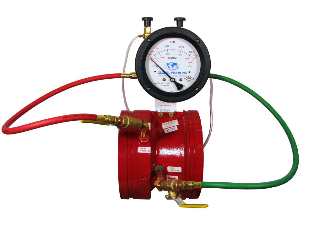 Fire Pump Test Meter เครื่องทดสอบอัตราการไหลเครื่องสูบน้ำดับเพลิง