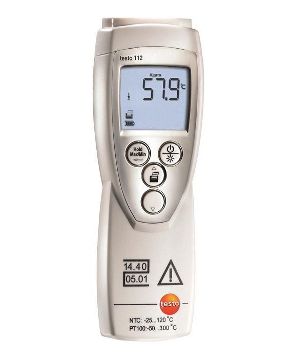 เครื่องมือวัดอุณหภูมิชนิดความแม่นยำสูงสำหรับอุตสาหกรรมอาหาร รุ่น testo 112,testo 112, เครื่องมือวัดอุณหภูมิชนิดความแม่นยำสูง, เครื่องวัดอุณหภูมิ,testo thailand, temperature, Digital temperature meter, testo,testo,Instruments and Controls/Thermometers