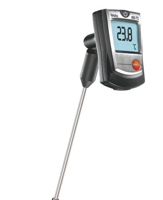 เครื่องวัดอุณหภูมิสำหรับผิวสัมผัส รุ่น Testo 905-T2,testo 905-T2, thermometer, เครื่องวัดอุณหภูมิสำหรับผิวสัมผัส, Surface thermometer, testo thailand,testo,Instruments and Controls/Thermometers