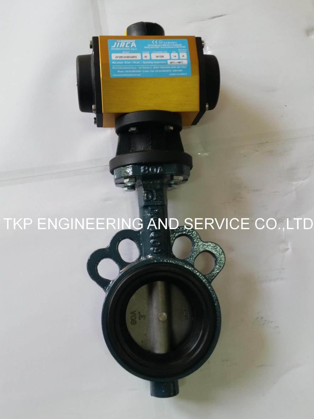 BUTTERFLY VALVE ACTUATOR,BUTTERFLY VALVE,DK WITH SIRCA,Pumps, Valves and Accessories/Valves/Butterfly Valves