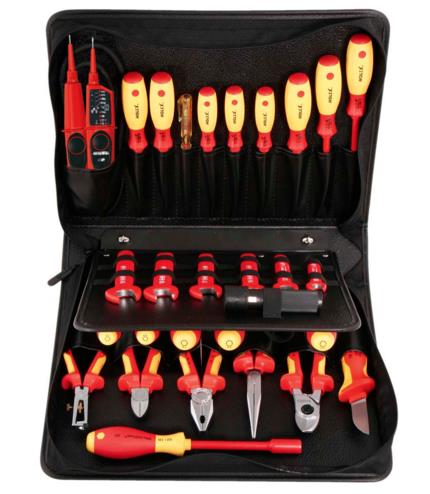 Tool kit 29 pieces tools insulated to VDE fully mounted in a tool case,VDE , tool kit, ,,Tool and Tooling/Hand Tools/Other Hand Tools