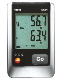 เครื่องวัดและบันทีกค่าอุณหภูมิ testo 176-T4,testo 176-T4, testo 176 T4, 0572 1764, testo,temperature data logger, เครื่องวัดและบันทีกค่าอุณหภูมิ, data logger,testo,Instruments and Controls/Recorders