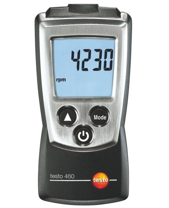 เครื่องวัดความเร็วรอบแบบพกพา (ใช้หลักการวัดแบบ Optical ) รุ่น testo 460,tachometer, เครื่องวัดความเร็วรอบ, ความเร็วรอบ, testo 460, 0560 0460,  rpm - Optical, เครื่องวัดความเร็วรอบชนิดพกพา ,testo,Instruments and Controls/RPM Meter / Tachometer