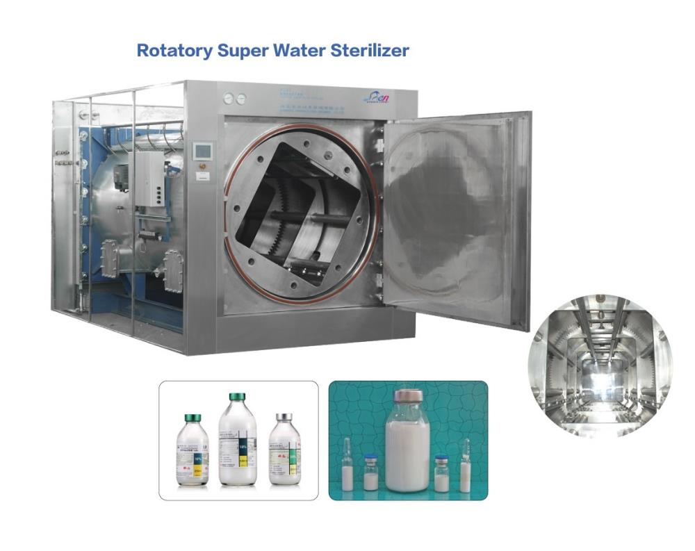 Rotary Super Water Sterilizer,Rotary Super Water Sterilizer, sterilizer, autocalve , auto clave , เครื่องนึ่งฆ่าเชื้อ, เครื่องนึ่งฆ่าเชื้อด้วยไอน้ำ,เครื่องฆ่าเชื้อจุลินทรีย์,Conversant,Machinery and Process Equipment/Sterilizers