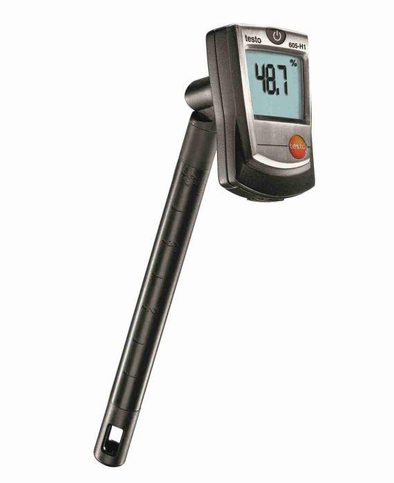เครื่องวัดค่าอุณหภูมิและความชื้นสัมพัทธ์ รุ่น testo 605-H1,เครื่องวัดอุณหภูมิและความชื้นสัมพัทธ์, Thermohygrometer, testo 605-H1, 0560 6053, humidity, dewpoint,testo,Instruments and Controls/Thermometers